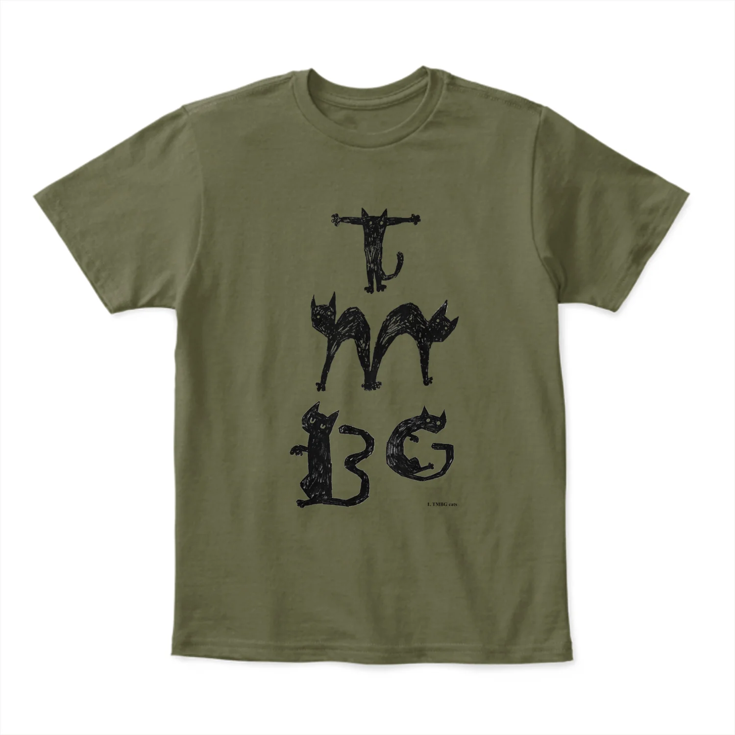 Cats + Zombies T-Shirt (Unisex) - Image 2
