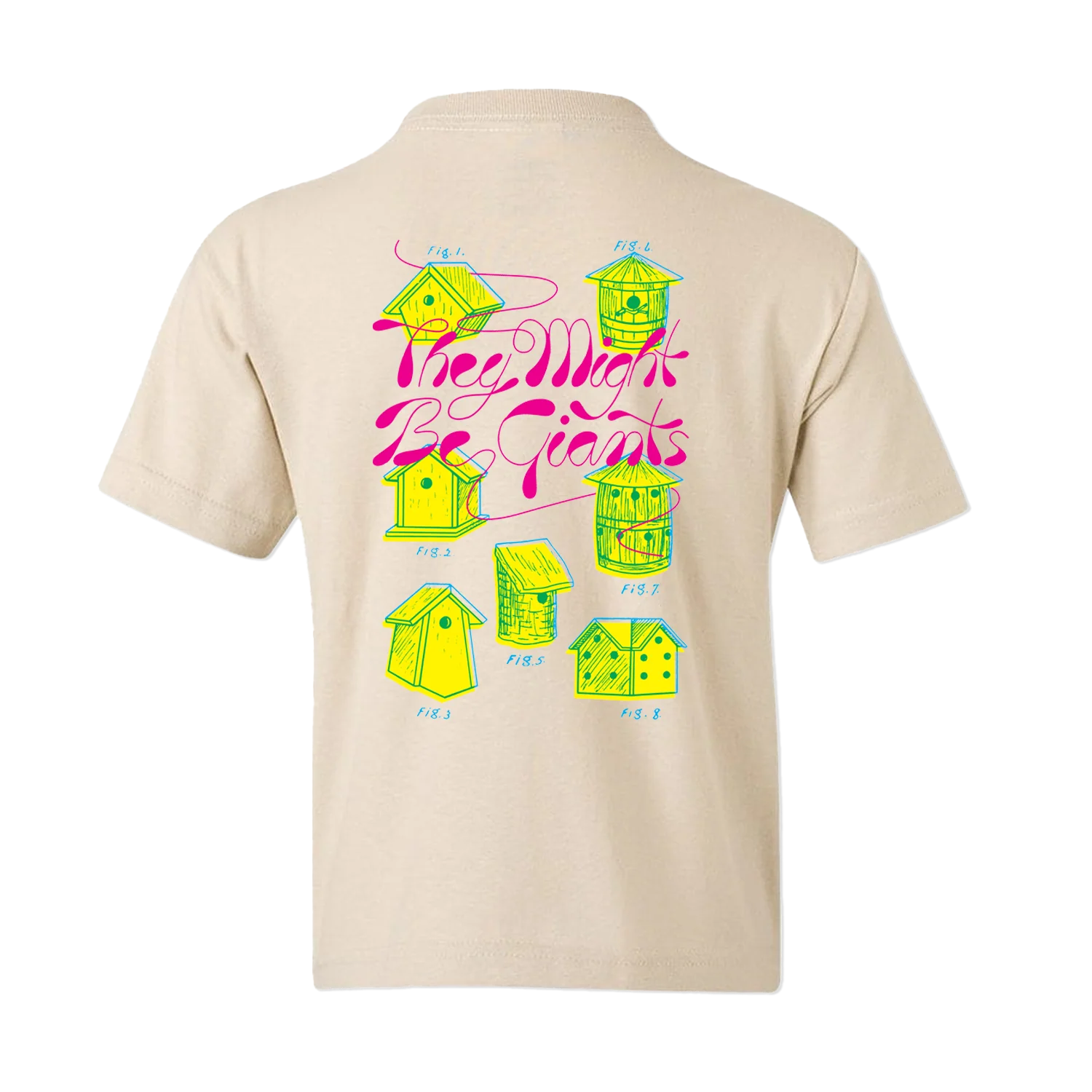 Birdhouse shirt on Oatmeal (Youth) - Image 3