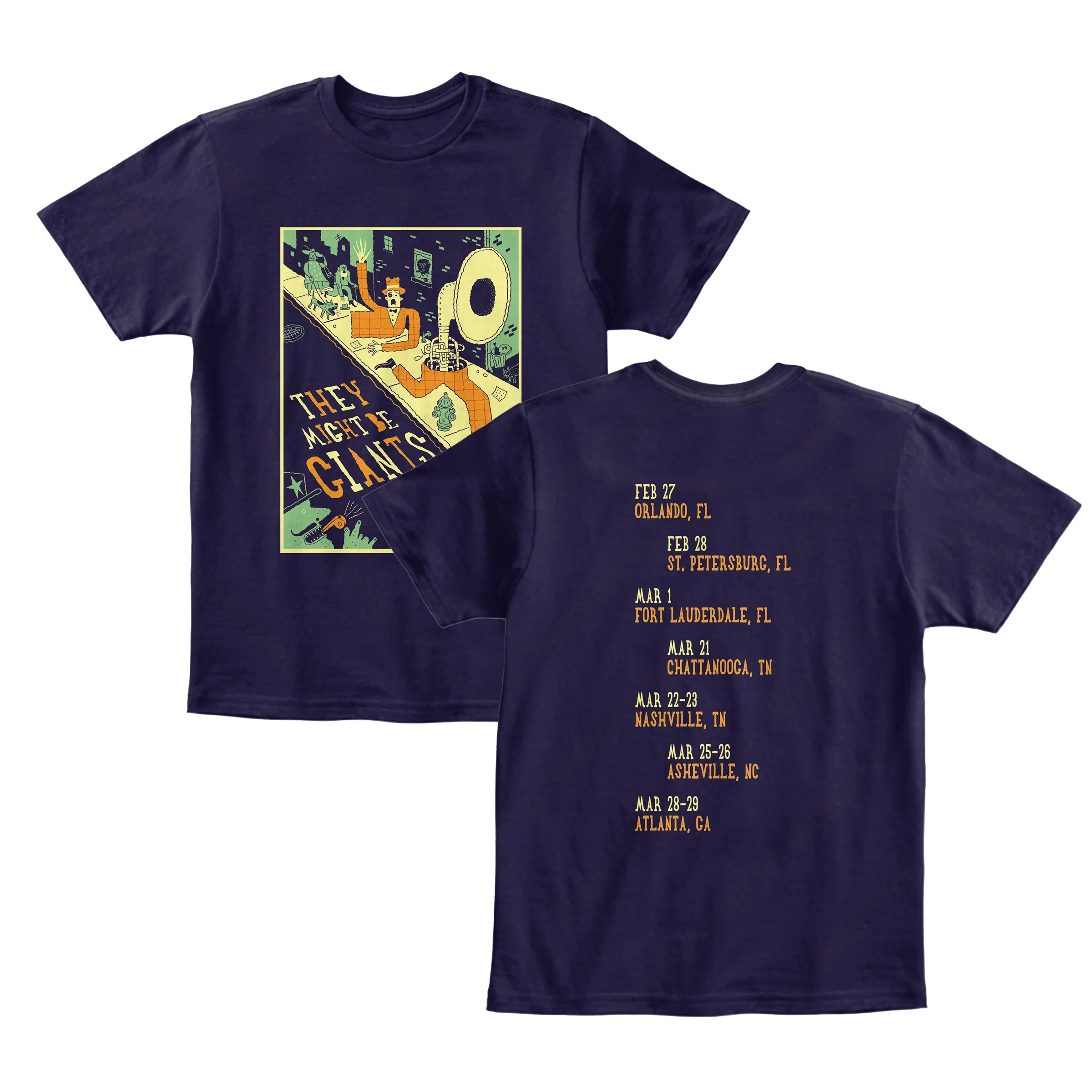 Spring 2025 Tour Shirts (Unisex)