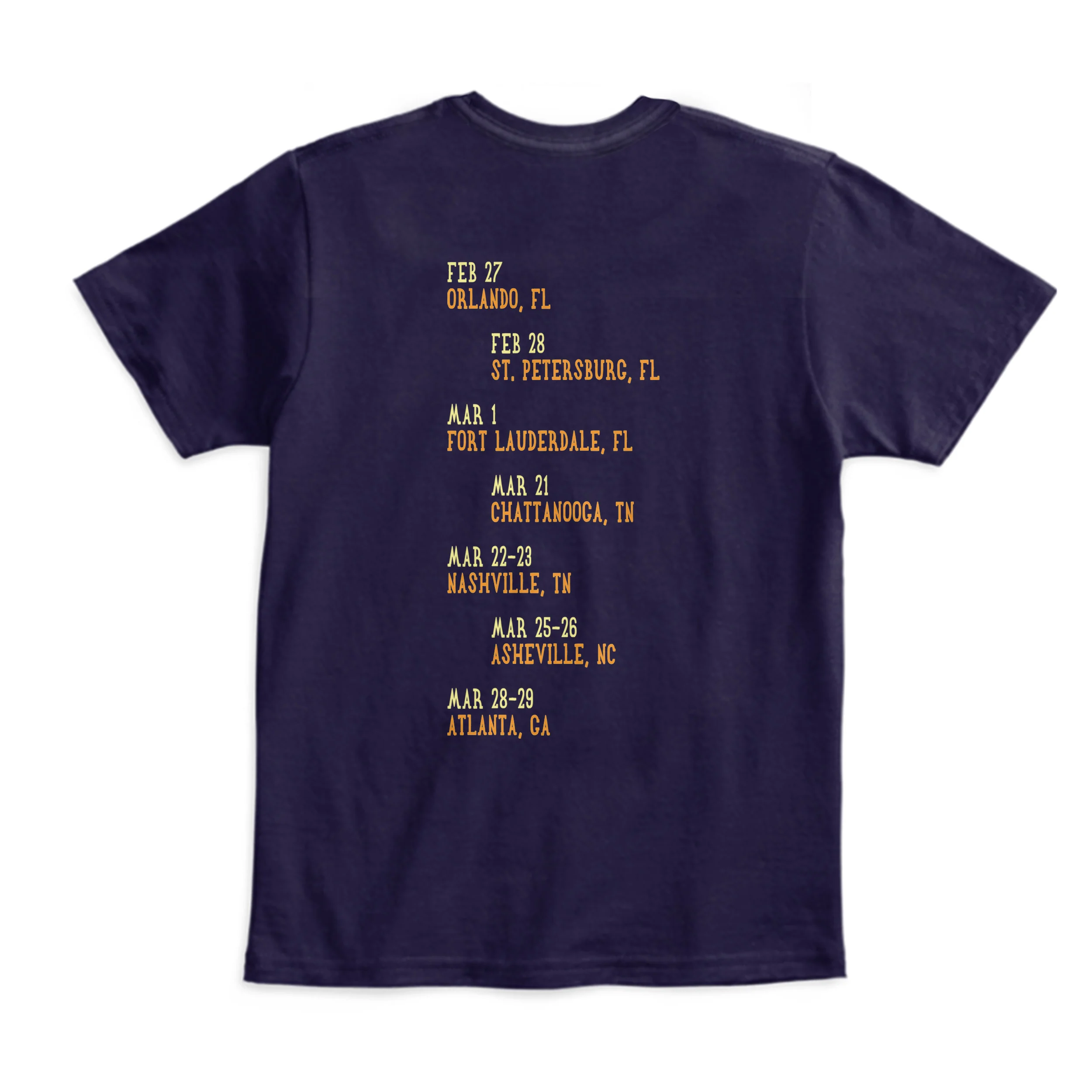 Spring 2025 Tour Shirts (Unisex) - Image 3