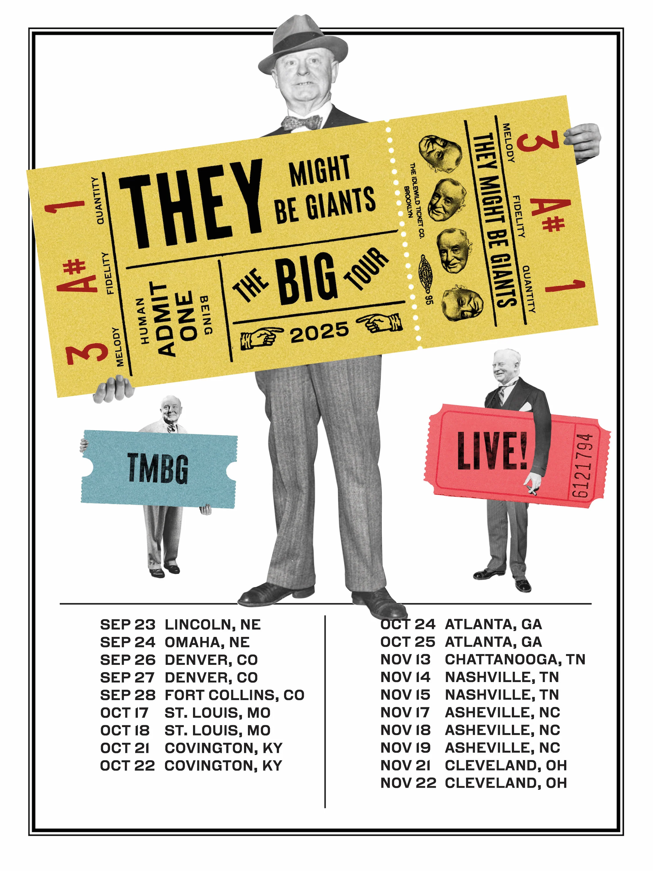 Winter 2025 Ticket Tour Poster (SIGNED)